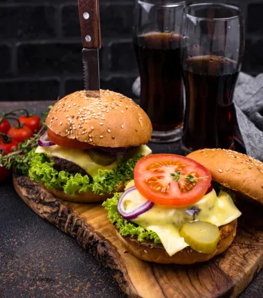 Гриль бургер