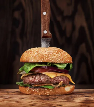 Острый бургер